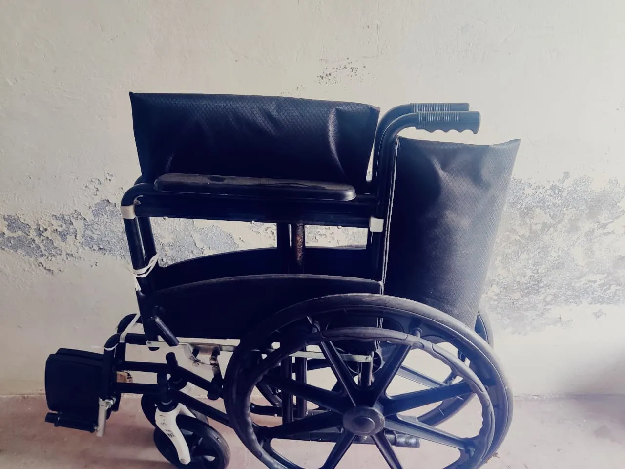 Wheelchair picked up for disabled person in Khanna