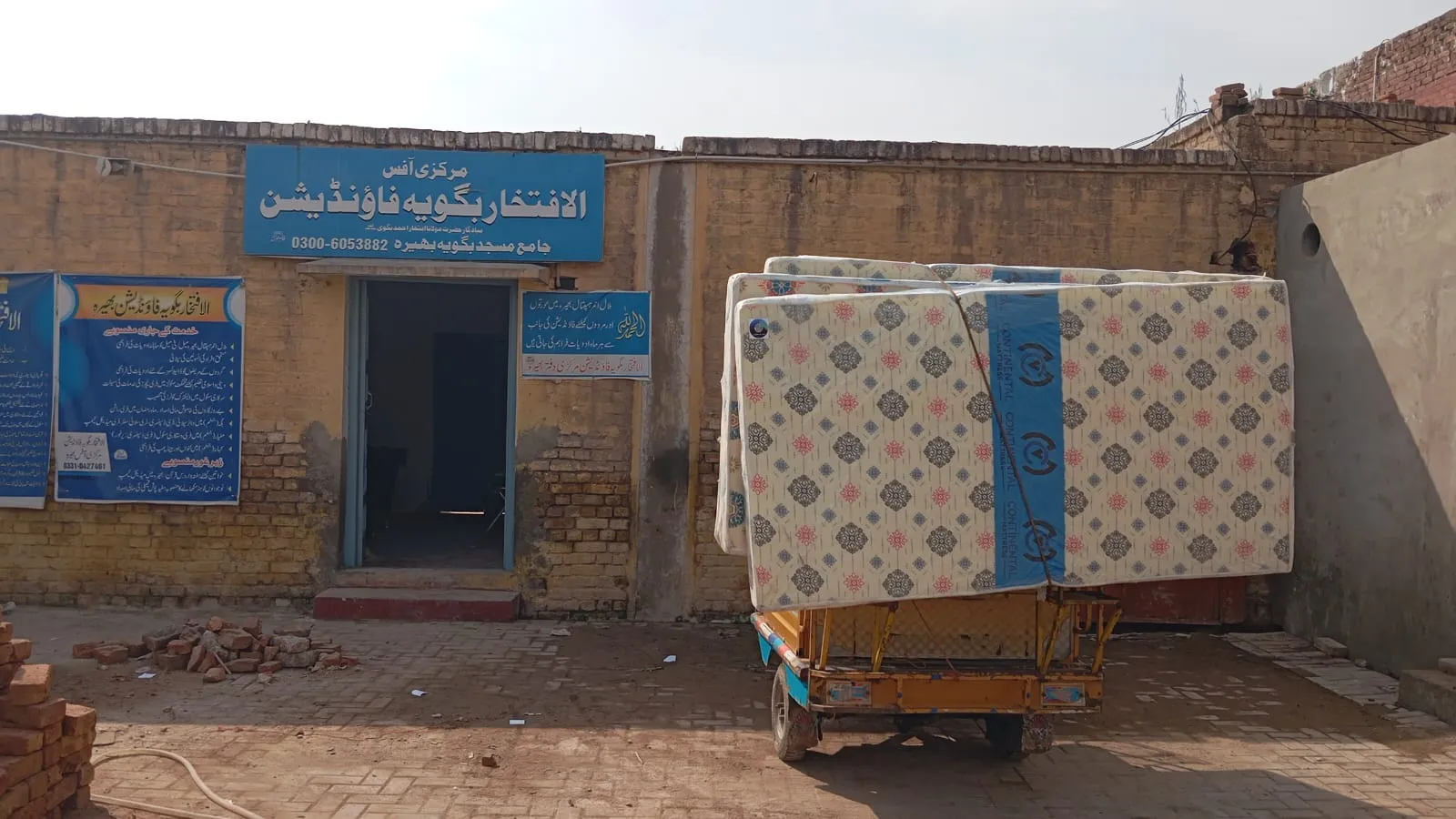 Transport preparation for ration and supplies